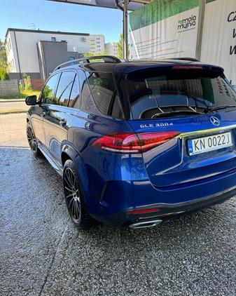 Mercedes-Benz GLE cena 332100 przebieg: 40496, rok produkcji 2021 z Katowice małe 154